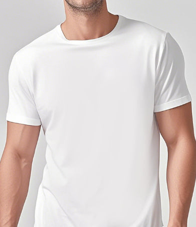 Premium Crew Tee - White