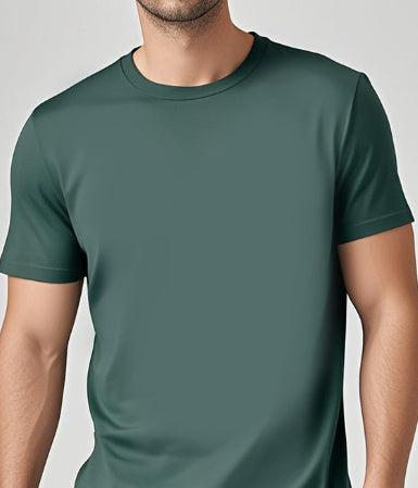 Premium Crew Tee - Dark Green
